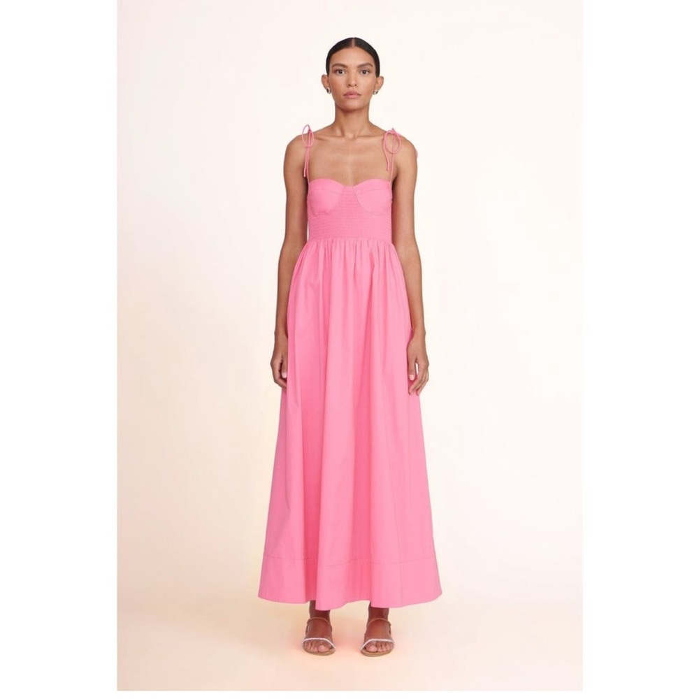 Staud Landry Pink Poplin Dress size XS